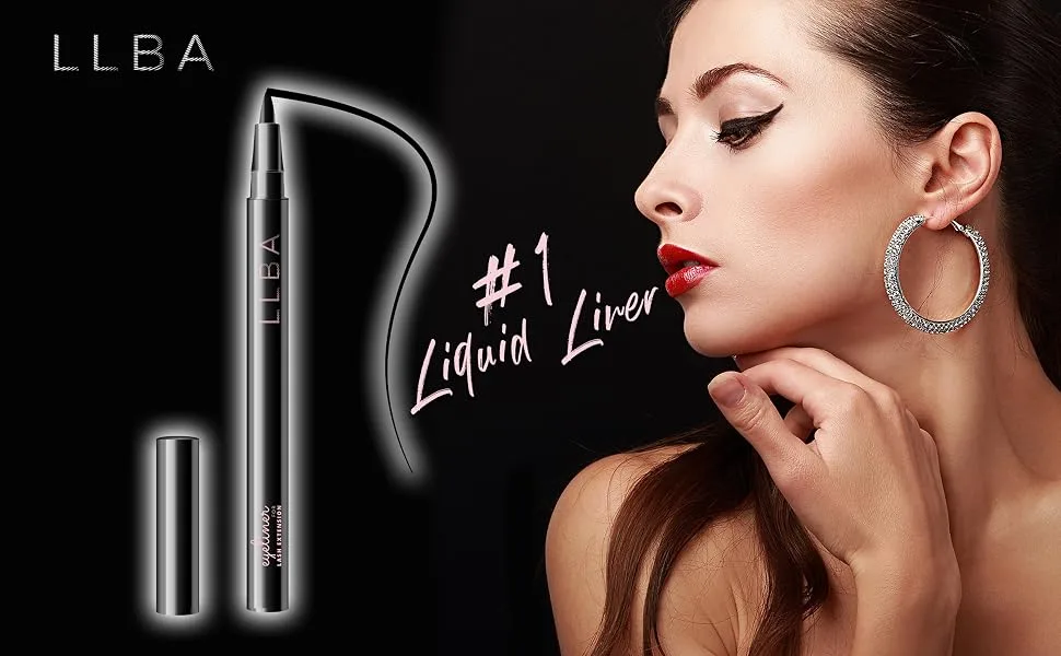 LLBA Liquid Eyeliner For Eyelash Extension  Oil Free  Ink Liner  Easy to Apply and Remove - eyeliner liquid