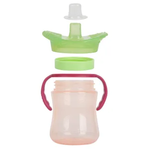 The First Years SenseAbles Teethe-Around Sensory Trainer Cup  7 oz  Pink - image