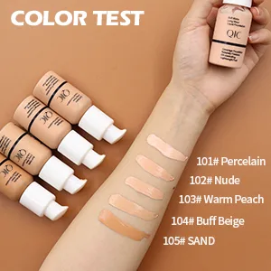 Matte Liquid Foundation  Full Coverage Foundation 30ml Long Lasting Waterproof Oil Control Concealer Foundation Cream Natural Foundation Makeup for Women (102 Nude) - product information 21