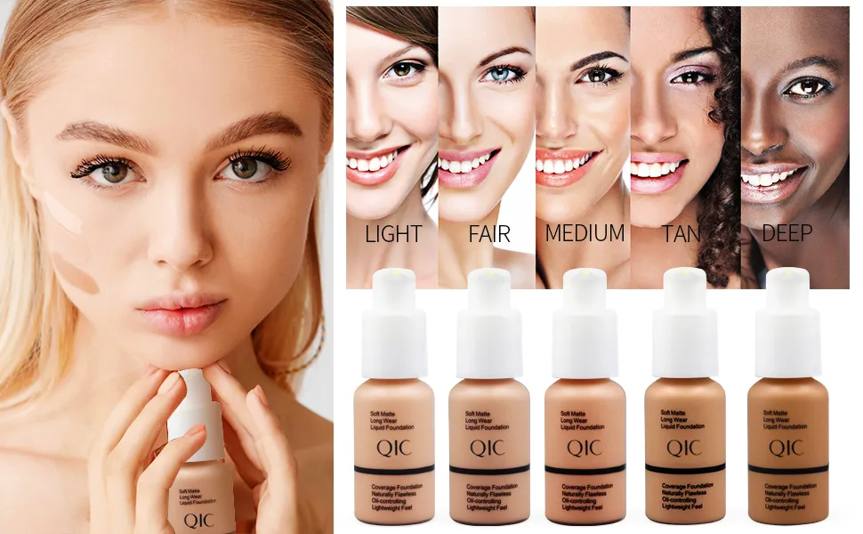 Matte Liquid Foundation  Full Coverage Foundation 30ml Long Lasting Waterproof Oil Control Concealer Foundation Cream Natural Foundation Makeup for Women (102 Nude) - product information 23