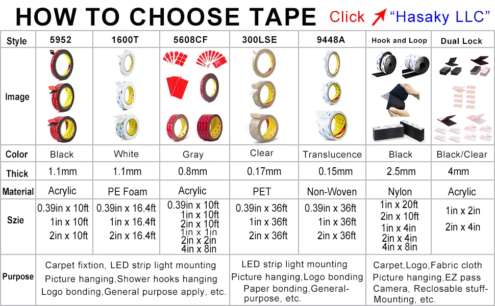 Hook and Loop Tape 2in x 4in 10 Pairs  Slef Adhesive Interlocking Tape Strip  Mounting Tape Heavy Duty Adhesion  Hook Lopp Fastener Double Sided Tape Sticky Back Fastener - 3m tape