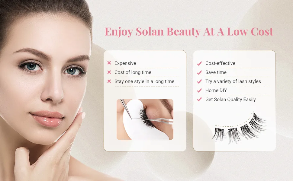 Cuckoo DIY Eyelash Extension Individual Lash 100 Clusters Volume Lashes Set  3D Effect Glue Bonded Band Individual Lashes  False Eyelashes Extension Natural Look - DIY LASH
