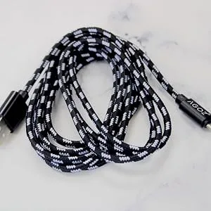 AGOZ Micro USB Charger Cable Compatible with Freestyle Libre 2 Reader  Tandem t:Slim X2 Insulin Pump  Braided Charging Cord for Freestyle Libre Reader (4ft) - Micro USB Charger Cable for Freestyle Libre 2, t:Slim X2, Braided Charging Cord for Freestyle Libre