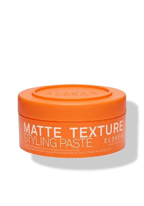 ELEVEN AUSTRALIA Slick Hold Styling Pomade Perfect For Anyone After a Wet or High Shine Look - 3 Oz - Matte Texture Styling Paste
