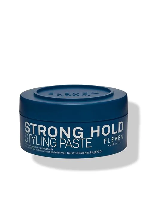 ELEVEN AUSTRALIA Slick Hold Styling Pomade Perfect For Anyone After a Wet or High Shine Look - 3 Oz - Strong Hold Styling Paste