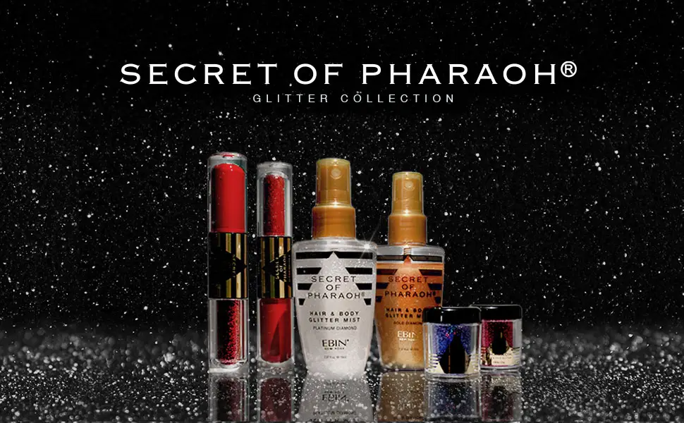 EBIN NEW YORK Secret of Pharaoh Glitter Duo Stick (Black Goddess) - glitter
