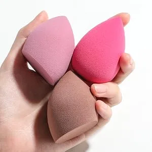 Foundation Makeup Brush Set BS-MALL Face Magic Makeup Brush Synthetic Powder Cream Cosmetics Brushes with 3 Makeup Sponge Kit - product information 30