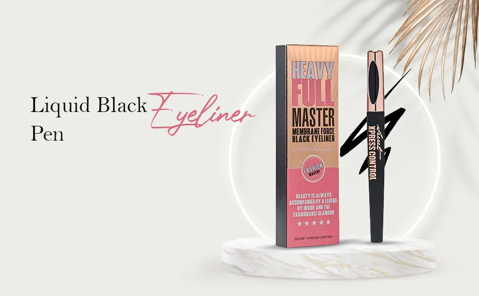 Secret Xpress Control Liquid Black Eyeliner Pen Waterproof Matte Long Lasting Eye Professional Makeup - product information 1