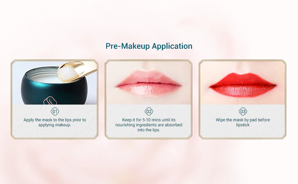 FLORASIS Ginseng Care Lip Balm Overnight Lip Sleeping Mask for Lip Care - lip mask