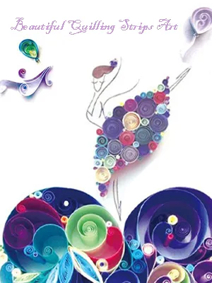 36 Colors 4320 Strips Paper Quilling Strips Set  Width 5mm Length 54cm Quilling Art & Craft Strips for DIY Multi-Color 5mmX54cm - product information 2
