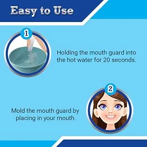 BrightGuard Grinding Mouth Guard - Teeth Grinding Mouth Guard for Sleep   Night Dental Bite Nightguard - Clenching  Bruxism  TMJ Guards - Moldable & Comfortable - product information 2