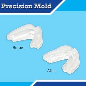 BrightGuard Grinding Mouth Guard - Teeth Grinding Mouth Guard for Sleep   Night Dental Bite Nightguard - Clenching  Bruxism  TMJ Guards - Moldable & Comfortable - product information 3