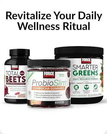 Force Factor Total Beets Superfood Beet Root Powder with Nitrates to Support Circulation  Blood Flow  Nitric Oxide  Energy  Endurance  and Stamina  Cardiovascular Heart Health Supplement  30 Servings Black Cherry Origina... - Revitalize Your Daily Wellness Ritual