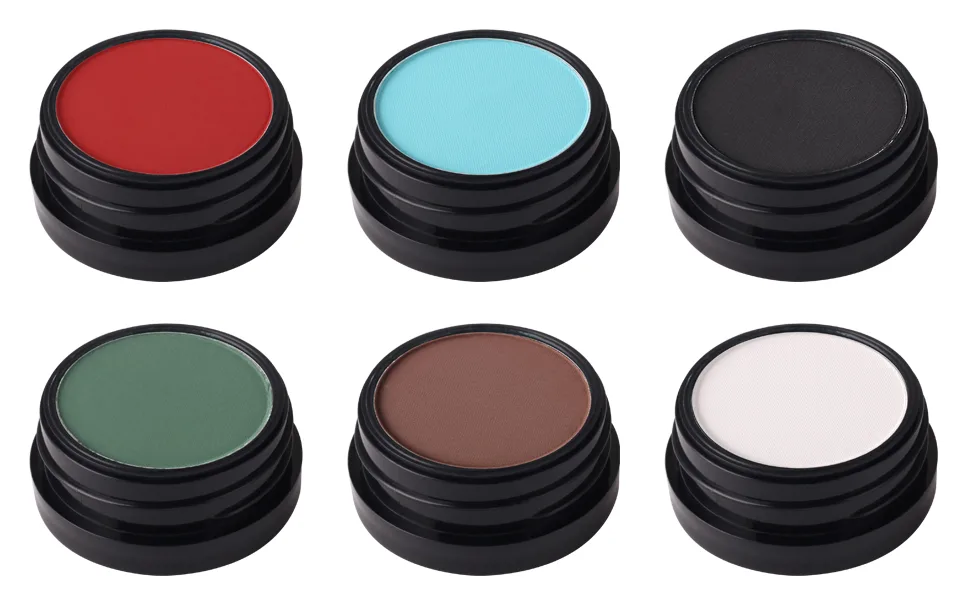 MEICOLY White Single Eyeshadow  Pressed Powder Matte Eye shadow  Opaque Vegan Cruelty Free High Pigment Eyeshadow for Day & Night White 201 White - single eyeshadow