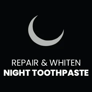 AquaSonic Complete Care Toothpaste - Refresh & Protect Day Toothpaste - Repair & Whiten Night Toothpaste - Flouride Free Natural Toothpaste - Anticavity Antiplaque Reharden Strengthen Whiten Detoxify - Night