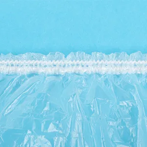100 Pcs Disposable Shower Caps  Large Plastic Bath Caps for Home Kitchen Hotel Travel  16.5+20.5 - product information 26