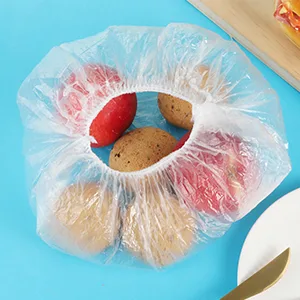 100 Pcs Disposable Shower Caps  Large Plastic Bath Caps for Home Kitchen Hotel Travel  16.5+20.5 - product information 29