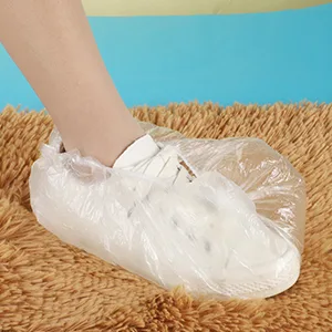 100 Pcs Disposable Shower Caps  Large Plastic Bath Caps for Home Kitchen Hotel Travel  16.5+20.5 - product information 30