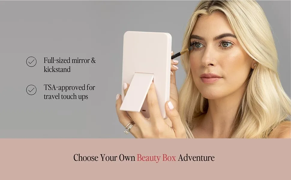 Billion Dollar Brows Beauty Box  All-in-One  Customizable  Sustainable  Convenient  Full Face Makeup Palette  Cruelty Free (Beauty Box) - Billion Dollar Brows Beauty Box