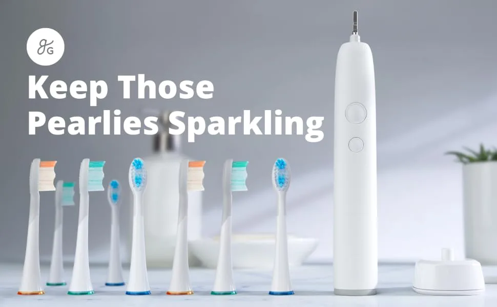 Greater Goods Sonic Electric Toothbrush | Soft Electronic Toothbrush Kit (0638) - toothbrush electric sonicare sonic philips phillips brush care tooth blacks heads clean toothbrushes