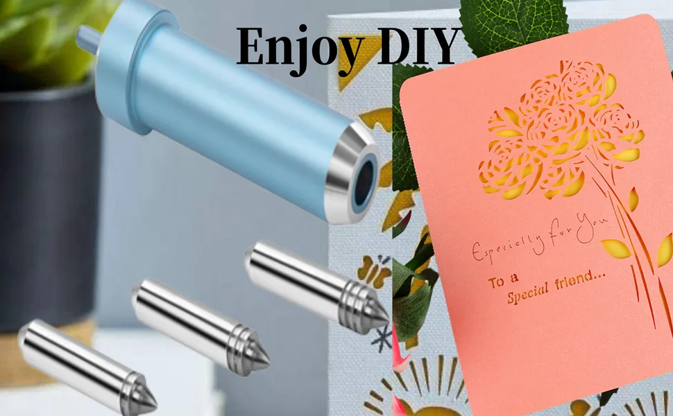 Foil Transfer Tool  Artarron 3-in-1 Foil Transfer Kit with Housing Replacement for Maker 3/Maker/Explore 3/Air 2/Air  Including Fine  Medium and Bold Blades  Light Blue - circut joy