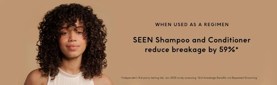 SEEN Conditioner - Non-Comedogenic & Sulfate-Free Hair Conditioner- Dermatologist-Developed -Safe for Sensitive  Eczema & Acne Prone Skin Scented Regular - SEEN Conditioner