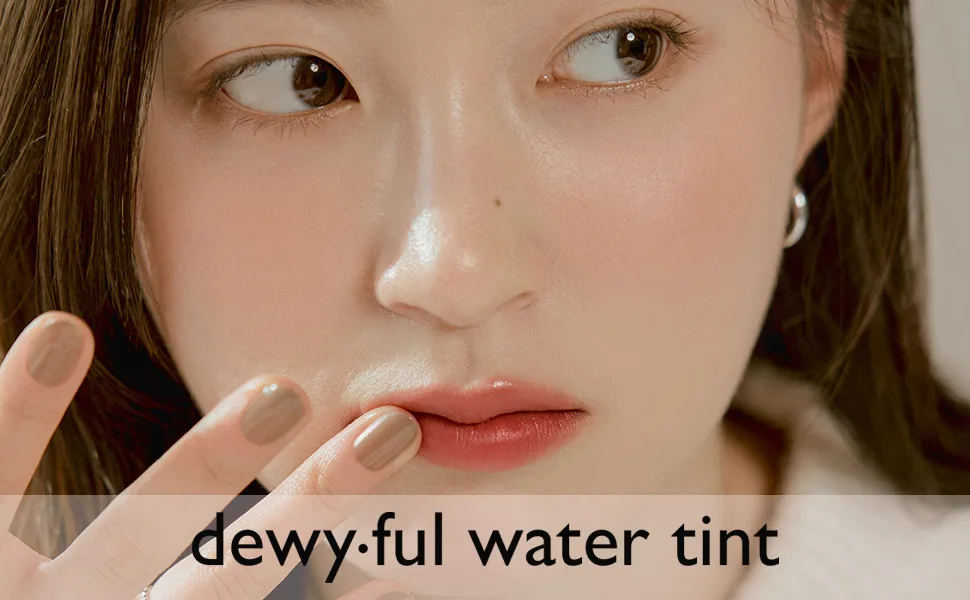 rom&nd DEWY FUL WATER TINT (10 MURMUR PINK) - title