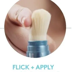 Colorescience Sunforgettable Total Protection Brush On Shield BRONZE SPF 50 - apply
