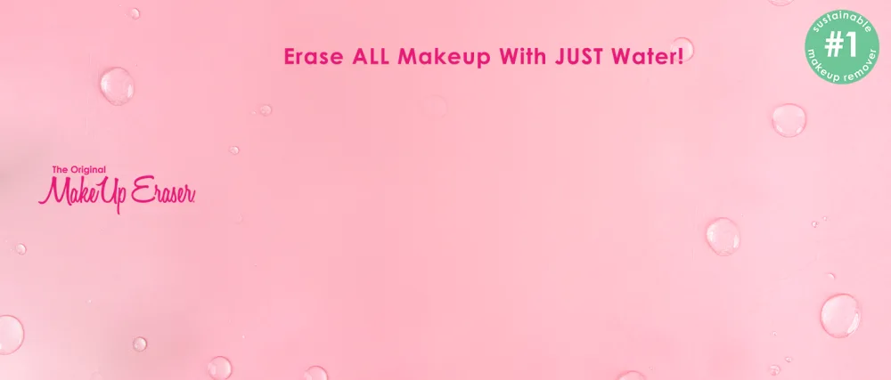 MakeUp Eraser Mini  Erase All Makeup With Just Water  Including Waterproof Mascara  Eyeliner  Foundation  Lipstick and More (Original Pink) - make up eraser brand story module