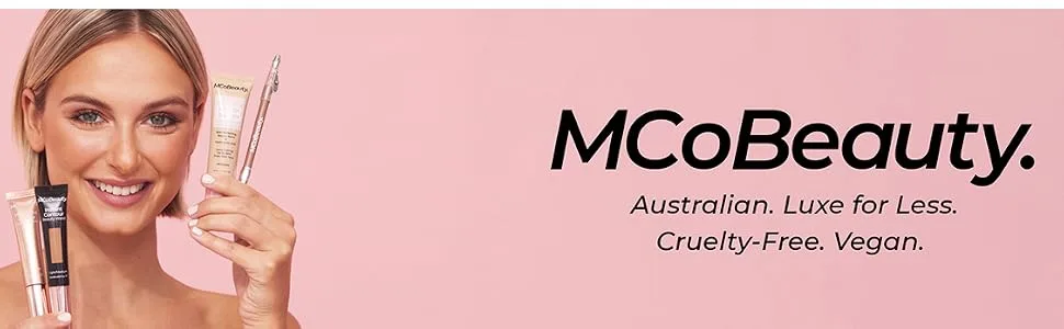 MCoBeauty Instant Brow Express Kit - Instantly Sculpts Perfect Brows - Customized To Desired Brow Shape - Easy To Use Pomade - Matte Finish - Reusable  Washable Stencils - Medium Brown - 0.03 Oz - product information 1