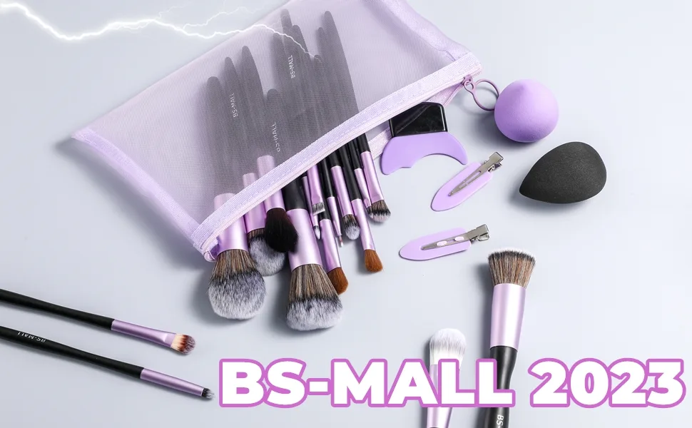 BS-MALL Makeup Brushes 21 pcs Makeup Tools Kit Premium Synthetic Powder Foundation Blush Contour Concealers Lip Brushes with Makeup Sponge & Eyeshadow Applicator Kit - product information 25