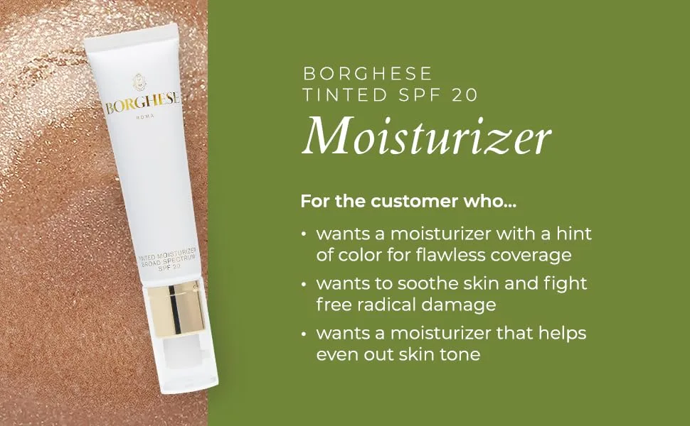 Borghese Tinted Moisturizer SPF 20 - Borghese