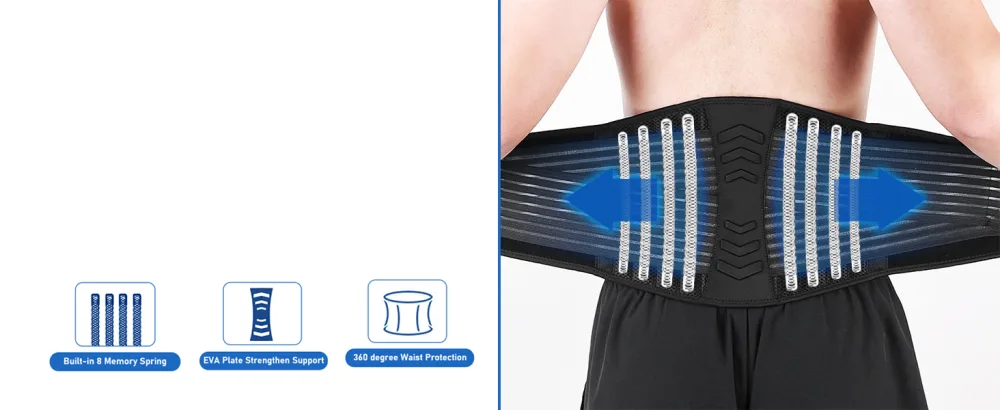 Back Brace for Women Lower Back Pain  Back Support Belt Men  Immediate Back Pain Relief  Breathable Lumbar Support Belt  Adjustable Waist Trimmer Belt for Heavy Lifting  Sciatica  Herniated Disc  M Medium - Back Brace for Women Lower Back Pain, Back Support Belt for women, Immediate Back Pain Relief