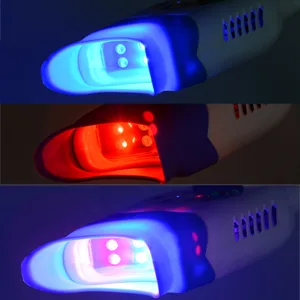 Teeth Whitening Lamp  Teeth Whitening Light 36W 10 LED Cold Light 3 Colors LED Whitening Lamp Bleaching Accelerator Light LED Teeth Whitening Machine with Remote Control Function (Floor Standing Type) - Teeth Whitening Lamp