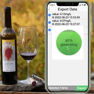 GREENWON Breathalyzer  Smartphone App Accurate Alcohol Breathalyzer Tester - Export Data of alcohol Breathzlyzer