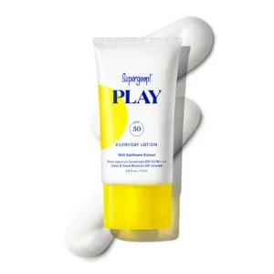 Supergoop! Every. Single. Face. Watery Lotion - 1.7 fl oz - Broad Spectrum SPF 50 PA++++ Sunscreen Lotion - Water & Sweat Resistant - All Skin Types - PLAY Everyday Lotion