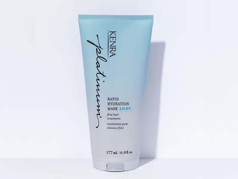 Kenra Platinum Rapid Hydration Mask Light | Fine Hair Treatment | 6 oz. - RAPID HYDRATION MASK LIGHT