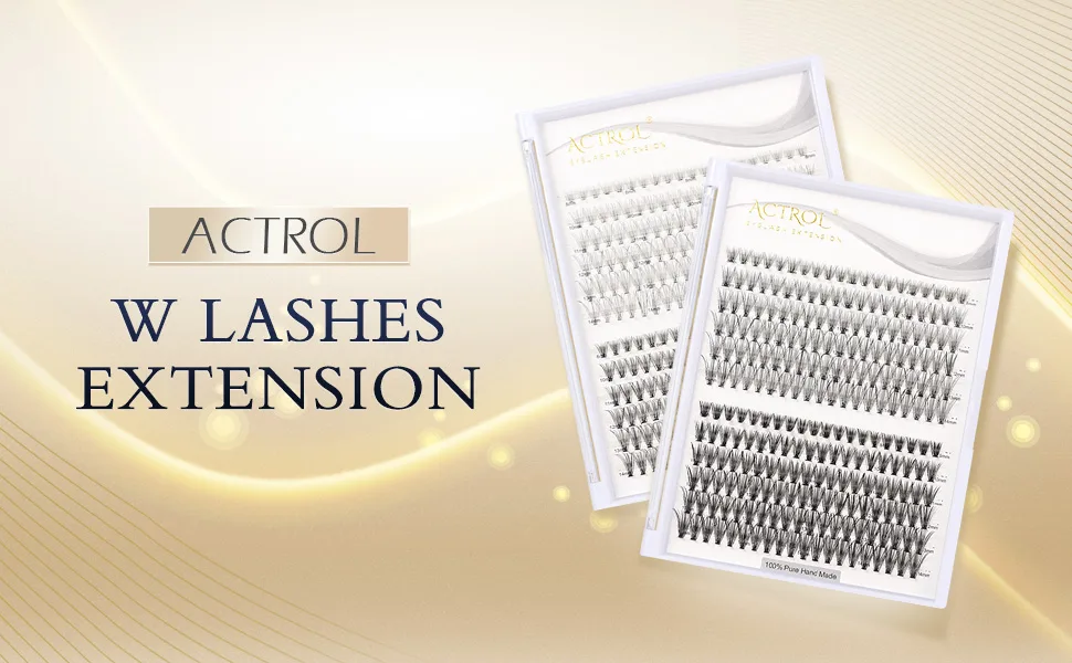 Cluster Eyelash Extensions 240Pcs Mixed Individual Lash DIY 20D 10D 0.07C Curl 8-14Mix Natural 20Roots Lashes Makeup Tools 10D20D-0.07C8Mix - Cluster Lash Extensions