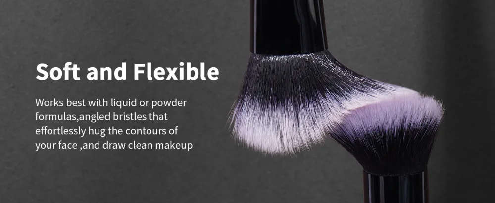Make up Brushes  MAANGE 18 Pcs Premium Synthetic Makeup Brush Set Soft Foundation Powder Eyeliner Eye Shadow Makeup Brushes Set Professional (Champagne) - makeup brushes set professional make up brushes makeup brush