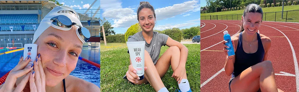 WearSPF Essential Sunscreen SPF 50 Broad Spectrum Hybrid Lotion for Face and Body with Zinc Oxide to Reflect Harmful UVA/UVB Rays - Team WearSPF