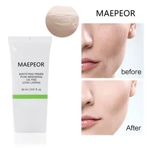MAEPEOR Mattifying Makeup Primer Long Lasting Hydrating Smoothing Matte Face Primer Pore Minimizing and Oil-control Makeup Foundation Primer (Moisturizing  0.81 fl.oz) - Mattifying Makeup Primer