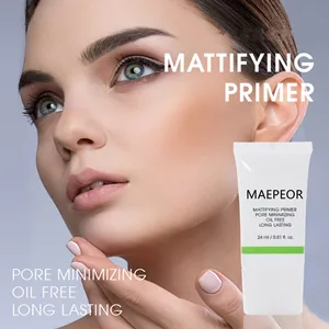 MAEPEOR Mattifying Makeup Primer Long Lasting Hydrating Smoothing Matte Face Primer Pore Minimizing and Oil-control Makeup Foundation Primer (Moisturizing  0.81 fl.oz) - Pore Minimizing and Oil-control Makeup Foundation Primer