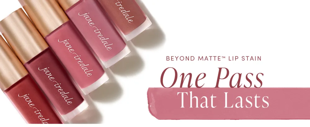 jane iredale Beyond Matte Lip Fixation Lip Stain | Long-Lasting Liquid Lipstick with Matte Finish | Conditions and Protects | Vegan & Cruelty-Free Compulsion - jane iredale beyond matte lip stain non transfer liquid lipstick lip stain clean makeup