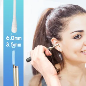 Upmore Ear Wax Removal Tool  Ear Cleaner with Camera 500W Pixel HD  Ear Camera Otoscope with 6 LED Light  Ear Wax Removal kit for iOS Android. White - ear wax removal