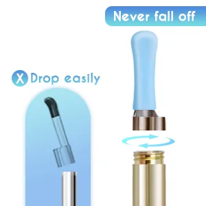 Upmore Ear Wax Removal Tool  Ear Cleaner with Camera 500W Pixel HD  Ear Camera Otoscope with 6 LED Light  Ear Wax Removal kit for iOS Android. White - ear wax removal tool