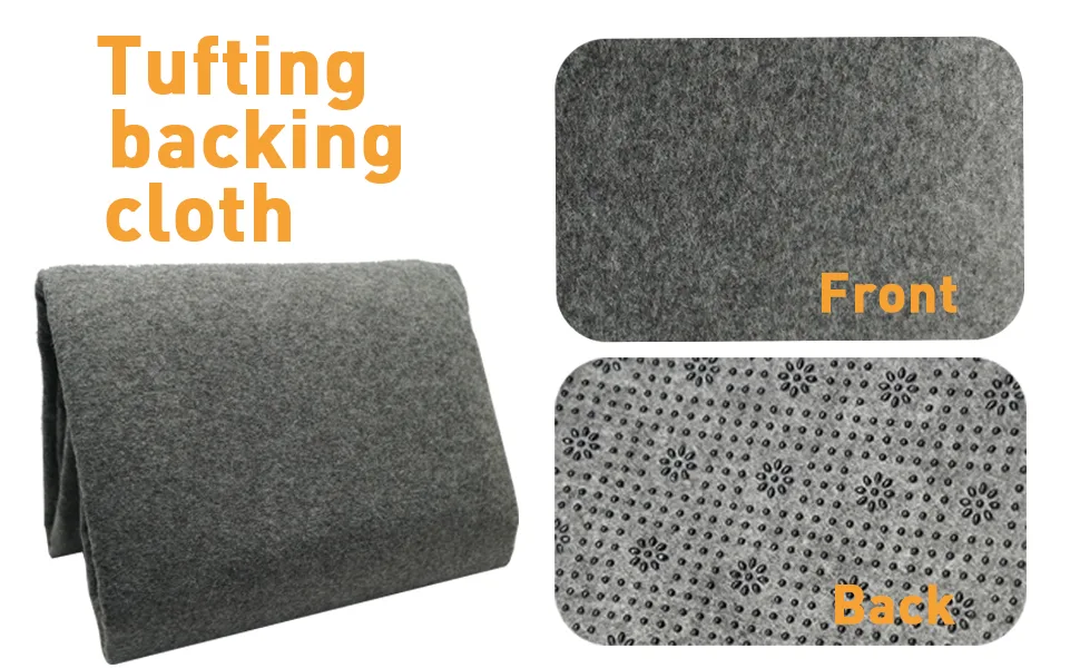 BAISDY Tufting Cloth Backing Fabric Non Slip Tufting Rug Pad for Carpets Cushion  40x70 inch - rug tufting cloth