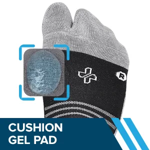 Doctor's Select Bunion Relief Socks 2 Pairs - Bunion Socks for Women and Men | Compression Bunion Corrector Socks for Women Medium Black and Gray - socks, compression, women