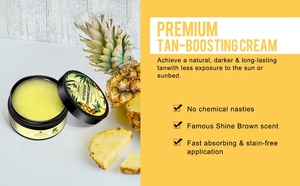 Tanning Accelerator Tanning Gel Accelerator Cream (pineapple) - tan gel