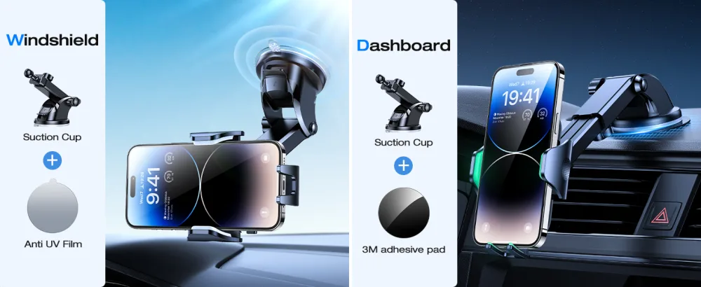 VICSEED Magic Windshield Anti-uv Film  Protect Your Car Mount Suction Cup Melting & Fall - suction cup