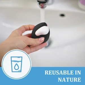 ForPro Expert Beauty Sponge Blender  Premium Makeup Sponge  Latex-Free  100% Vegan & Cruelty-Free  Black - ForPro Expert Beauty Sponge Blender